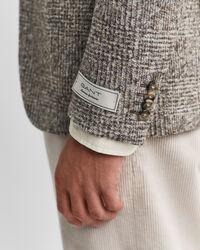 Kariertes Stricksakko