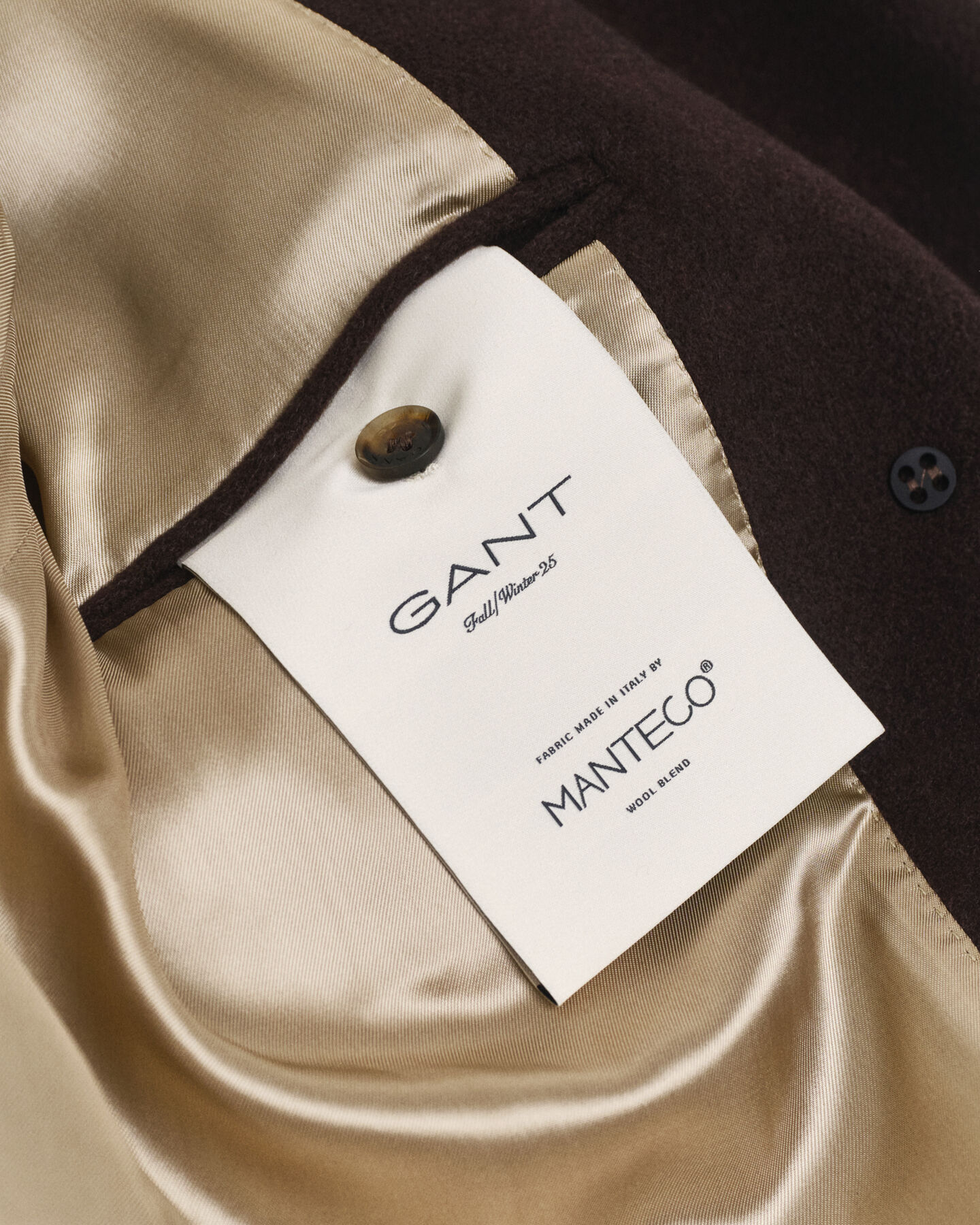 Mantel aus Wollmischung