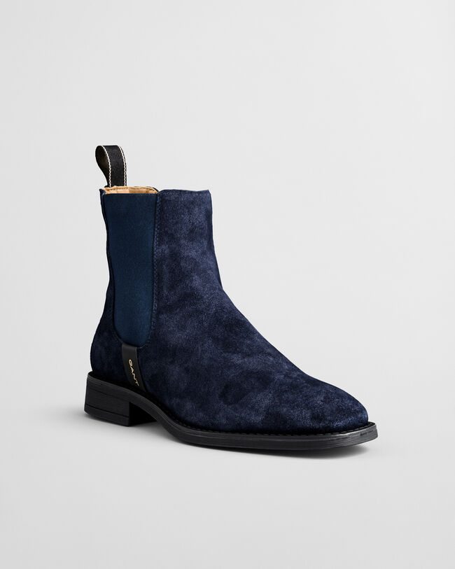 Fayy Chelsea Boot aus Veloursleder