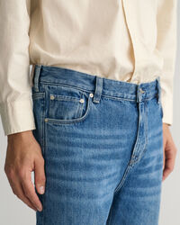 Relaxed Fit Stonewashed Jeans