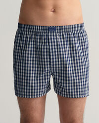 2er-Pack Boxershorts Streifen & Karos