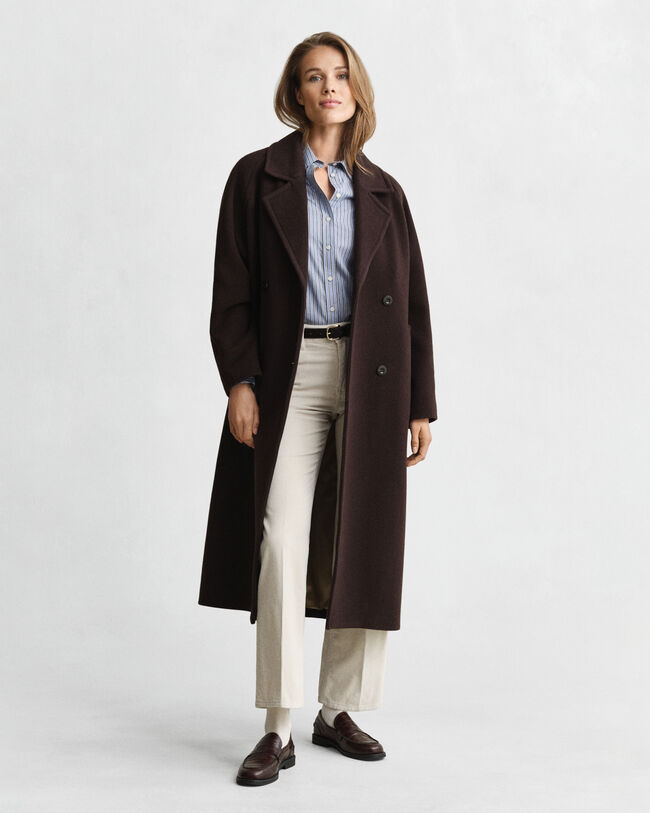 Regular Fit Popeline Bluse mit Streifen