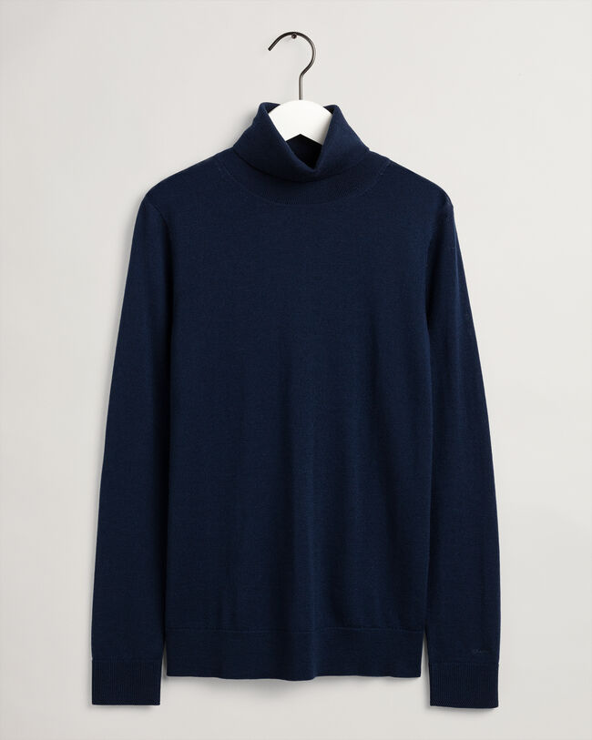 Waschbarer Merino Rollkragenpullover