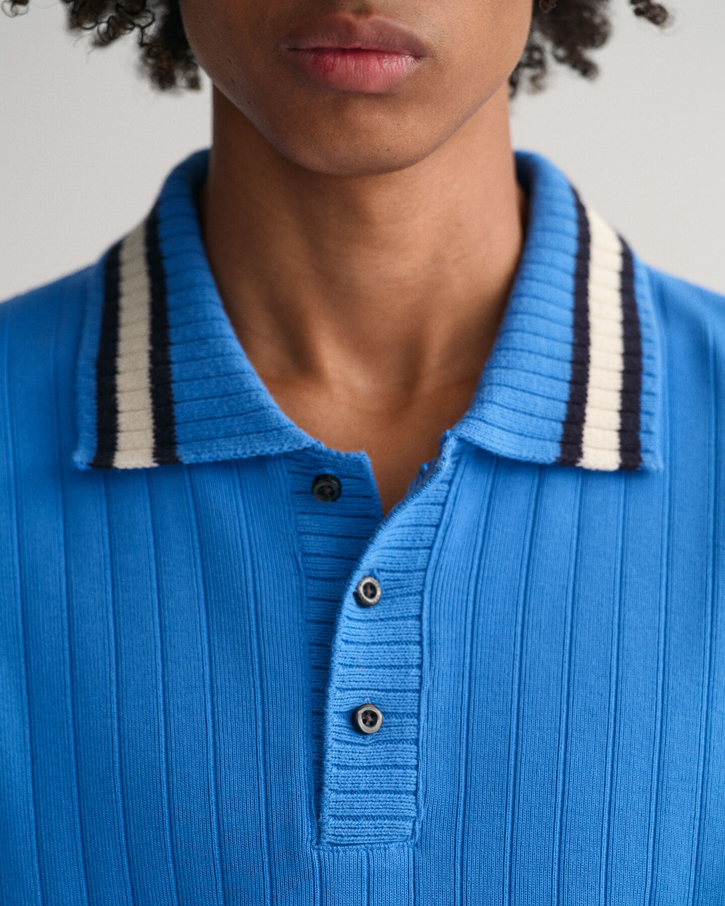 Drop-Needle Piqu&eacute; Poloshirt